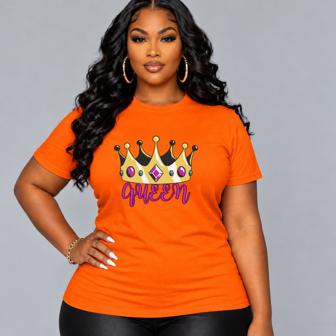 Queen T-Shirt | Empowered Women Graphic Tee | Ivriy American Streetwear