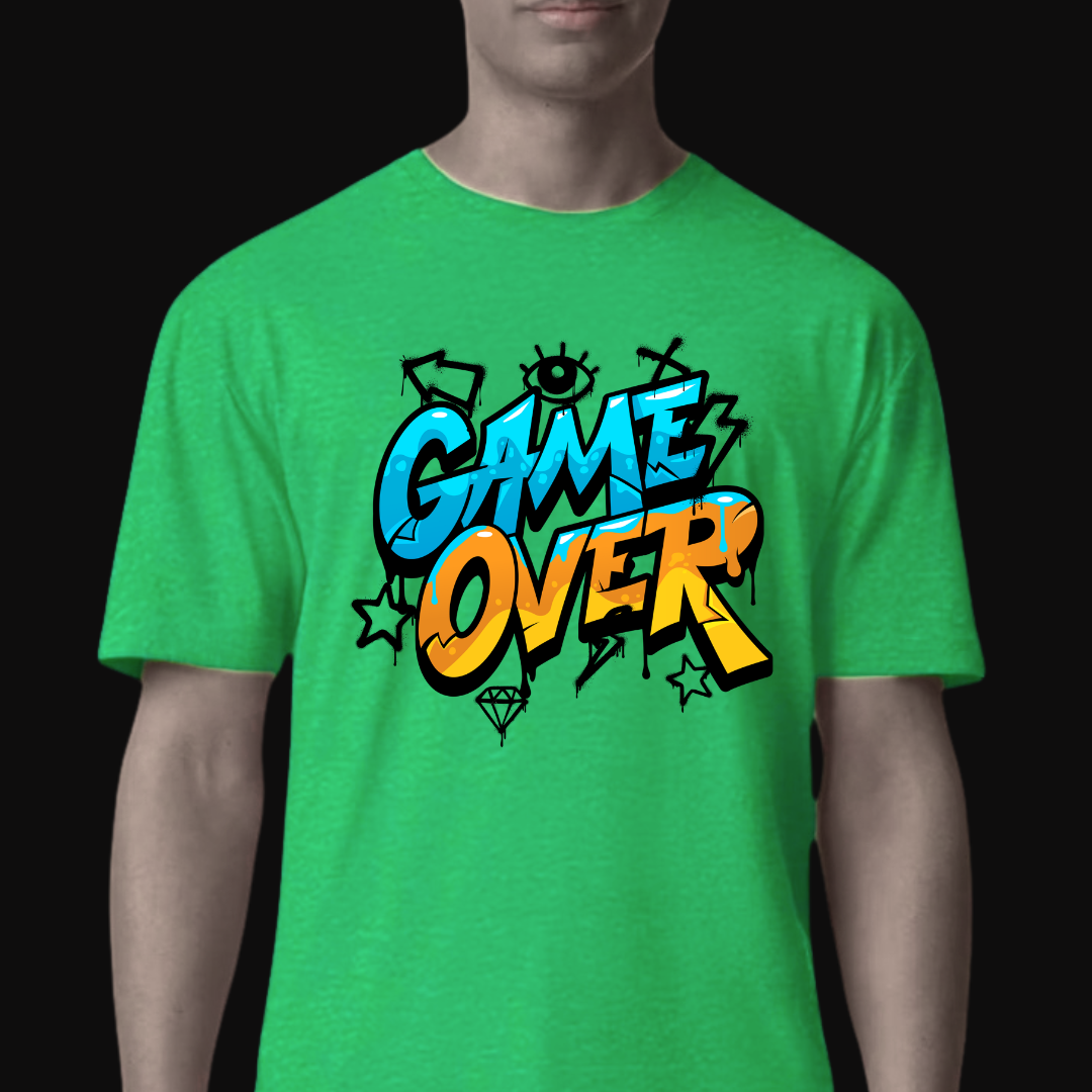 GAME OVER Short Sleeve T-Shirt – Unisex Streetwear