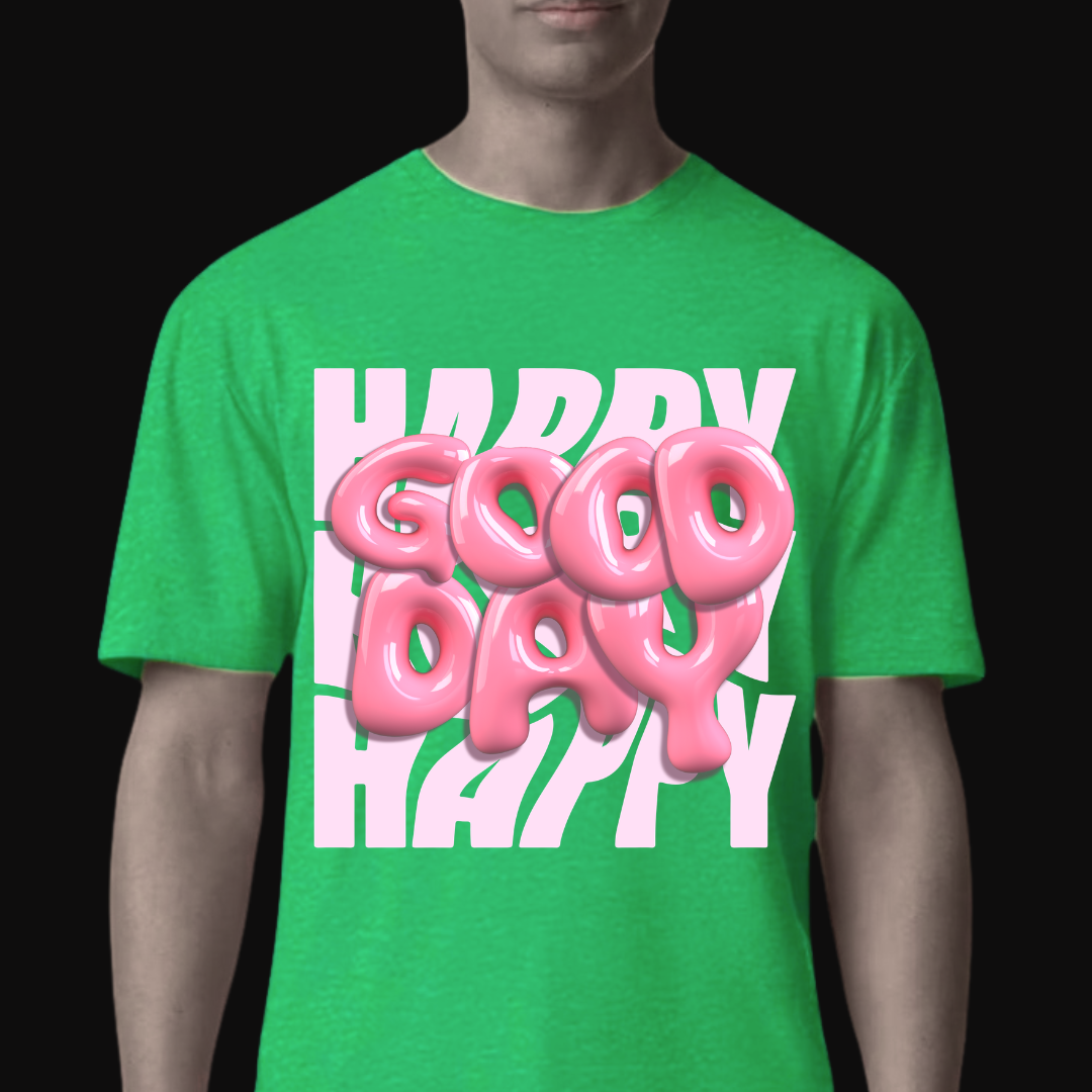 Good Day T-Shirt | Positive Vibes Graphic Tee | Ivriy American
