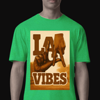 Los Angeles Brown T-Shirt  Ivriy American Streetwear