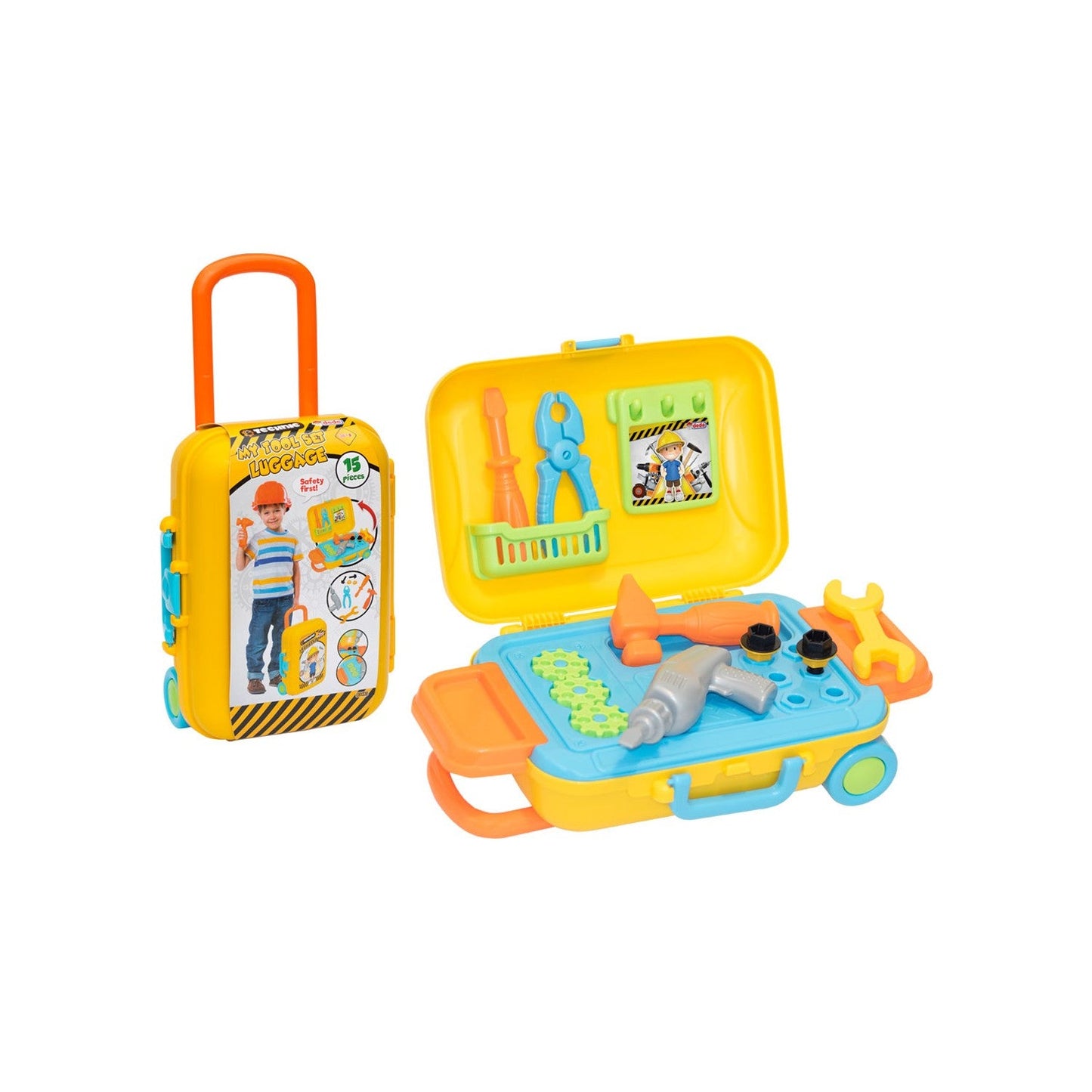 Dede Baby Toy Tool Kit Set, Toy Suitcase, 3 Years And Over, 13 Pieces,