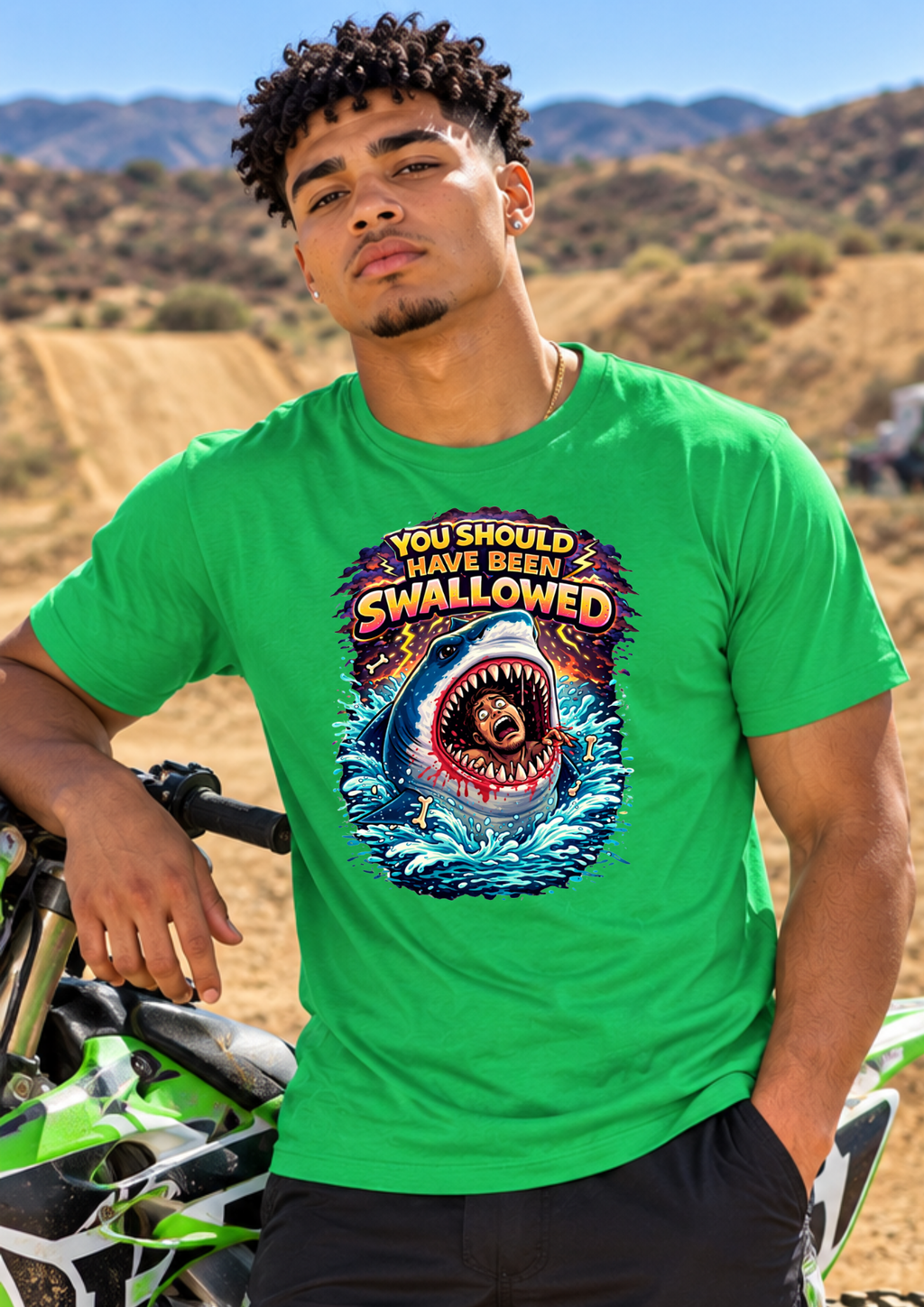 You Should Have Been Swallowed T-Shirt | Funny Sarcastic Graphic Tee | Ivriy American
