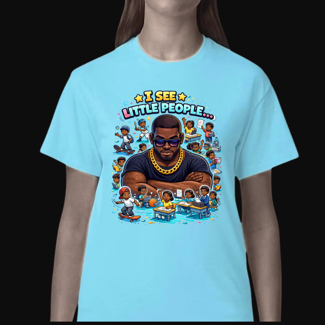 I See Little People Graphic T-Shirt | Family Humor Shirt
