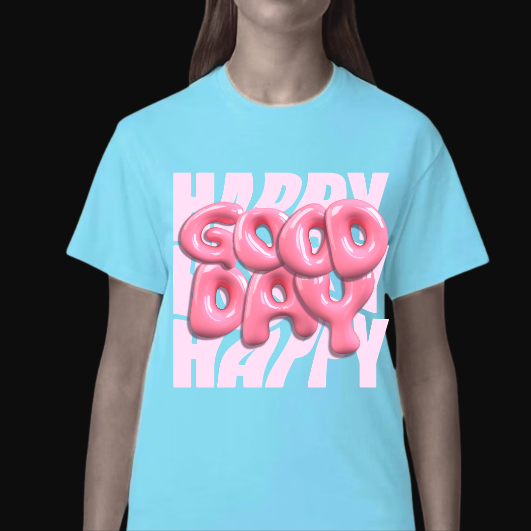 Good Day T-Shirt | Positive Vibes Graphic Tee | Ivriy American