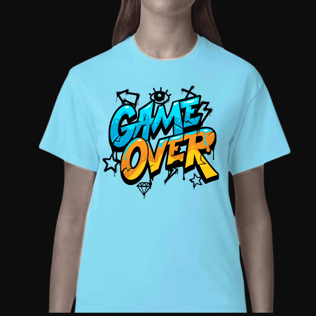 GAME OVER Short Sleeve T-Shirt – Unisex Streetwear