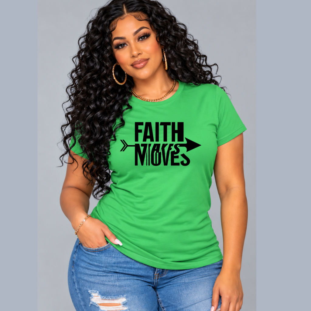 Faith Takes Moves Short-Sleeve T-Shirt Ivriy American™