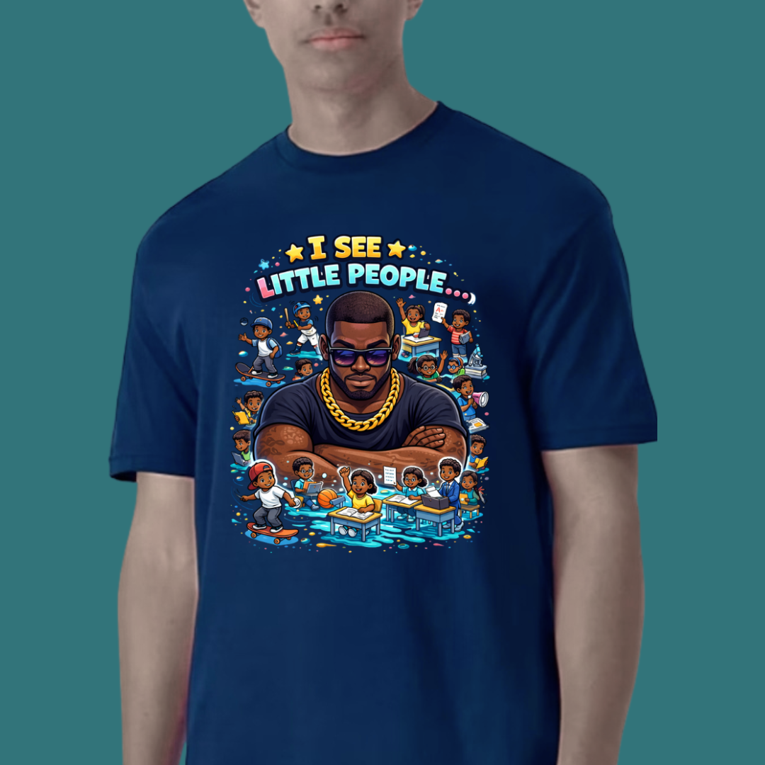I See Little People Graphic T-Shirt | Family Humor Shirt