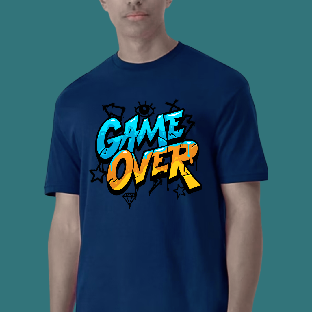 GAME OVER Short Sleeve T-Shirt – Unisex Streetwear