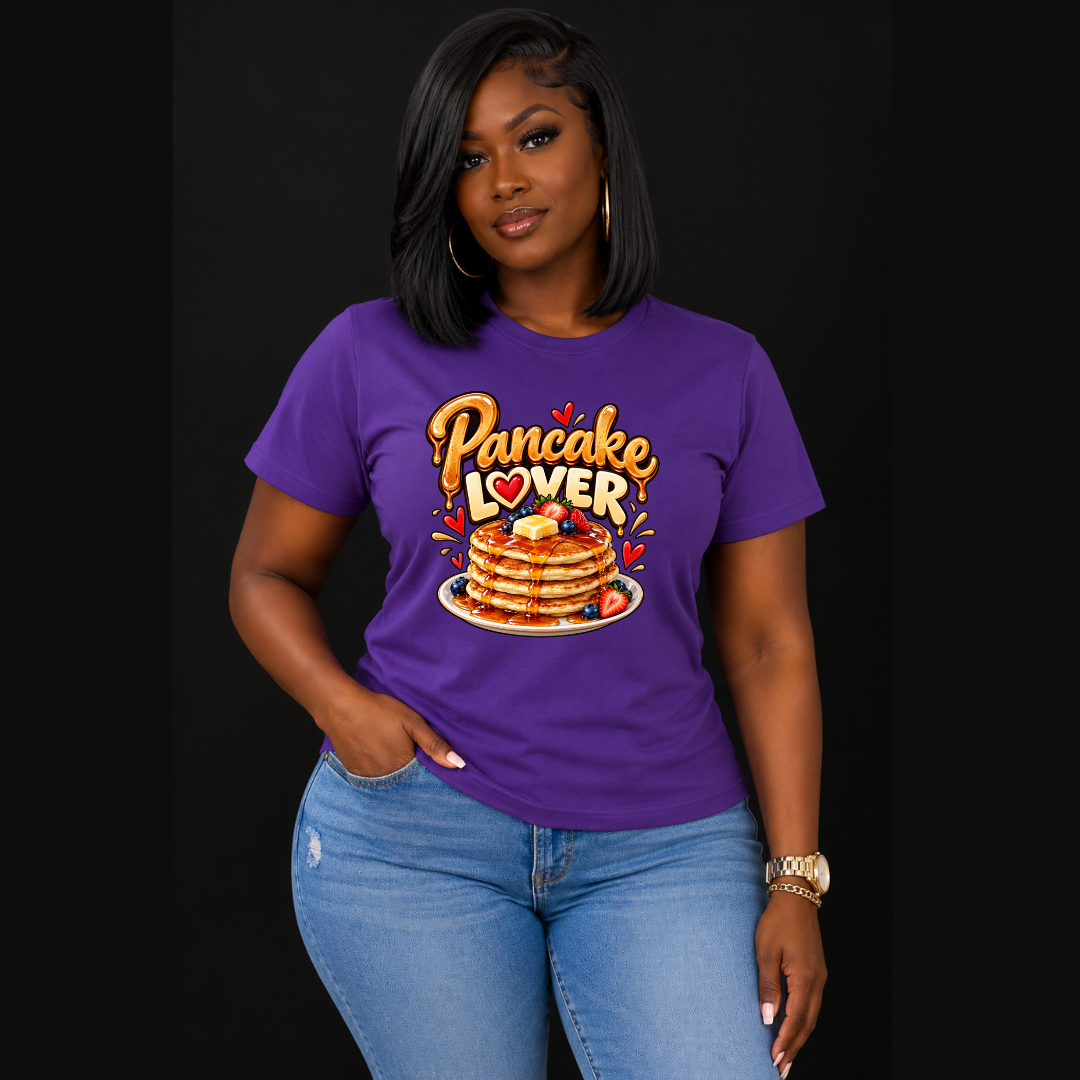 Pancake Lover T-Shirt – Stack Up the Good Vibes