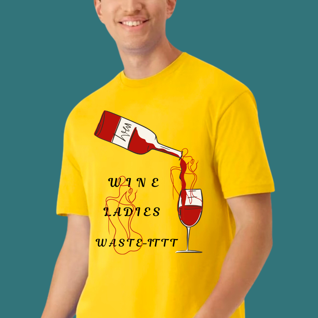 “Wine Ladies Wasted” Short Sleeve T-shirt