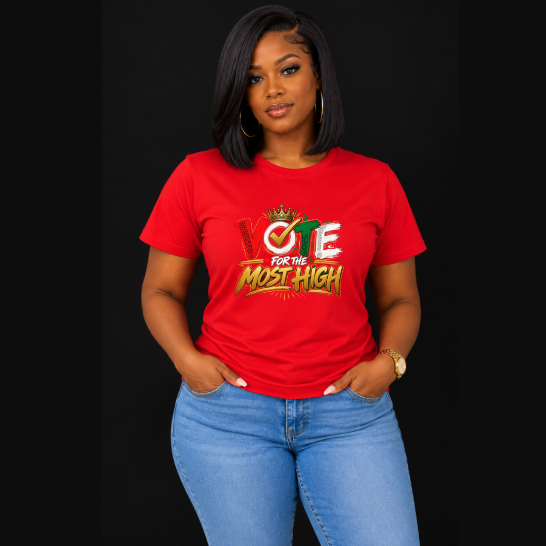 Vote for the Most High Faith Over Politics T-Shirt