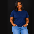 Black American Princess Royalty & Confidence Tee