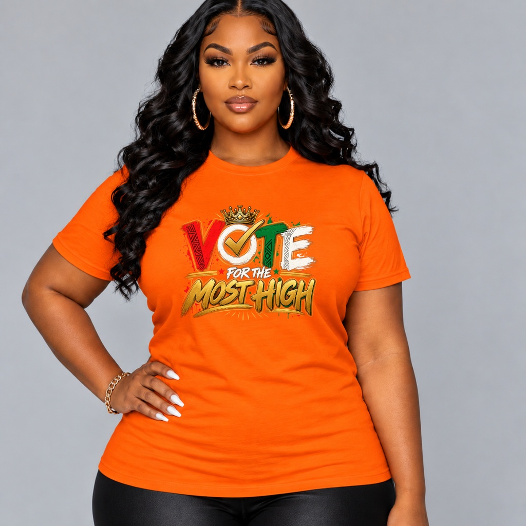 Vote for the Most High Faith Over Politics T-Shirt