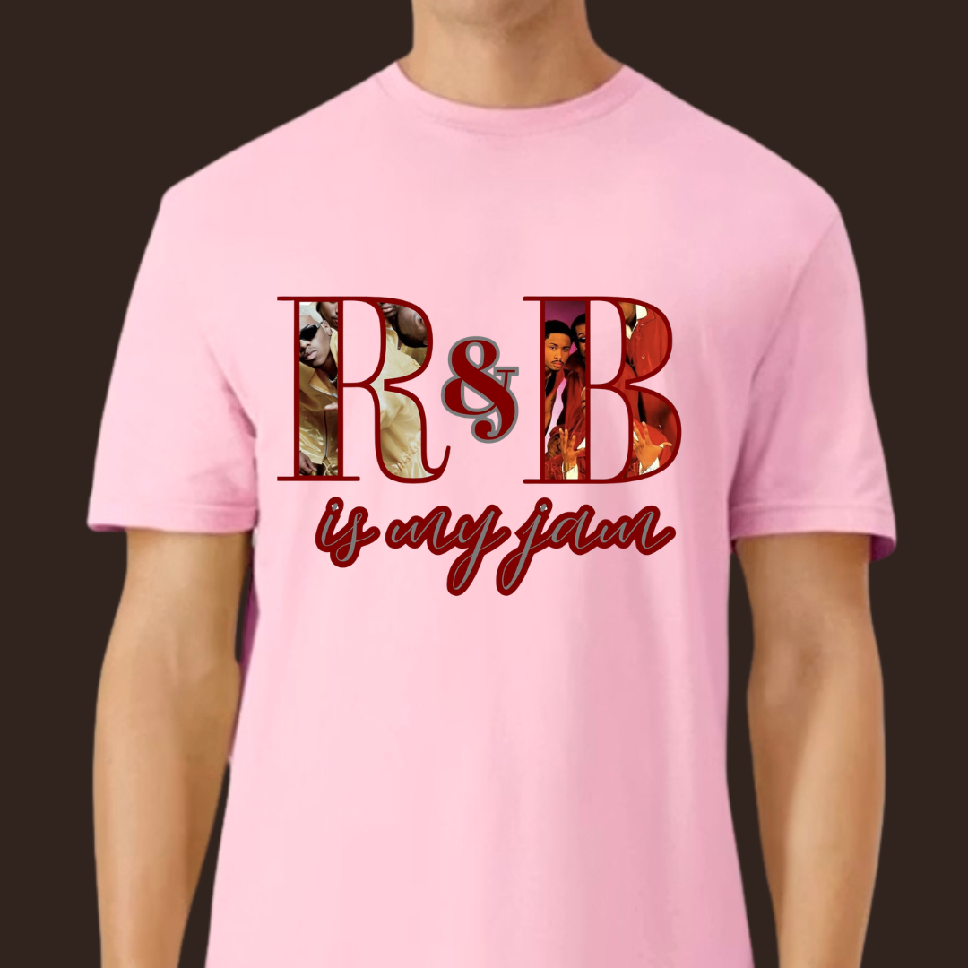 R&B Is My Jam T-Shirt | Vintage Music Lover Graphic Tee