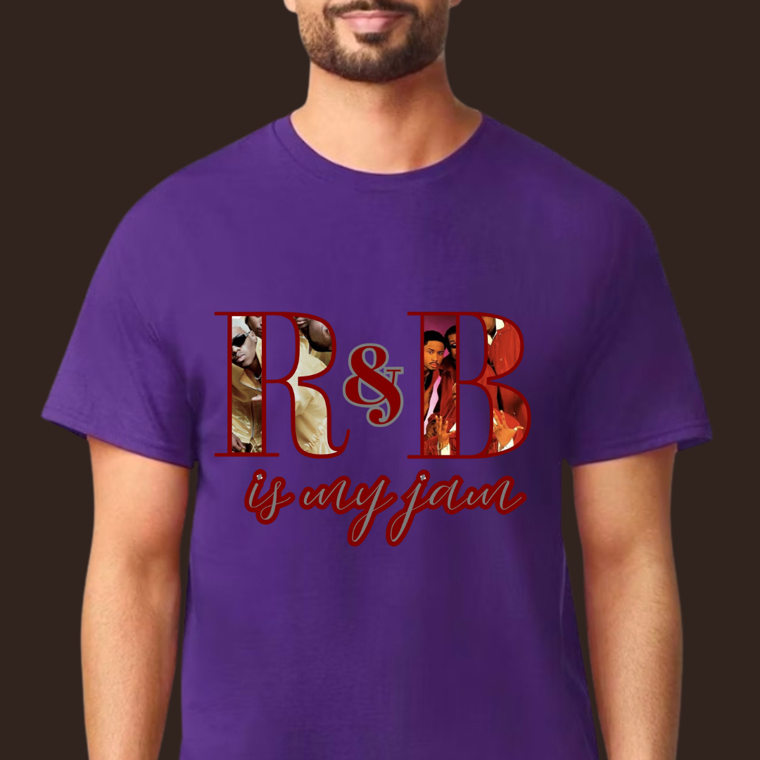 R&B Is My Jam T-Shirt | Vintage Music Lover Graphic Tee