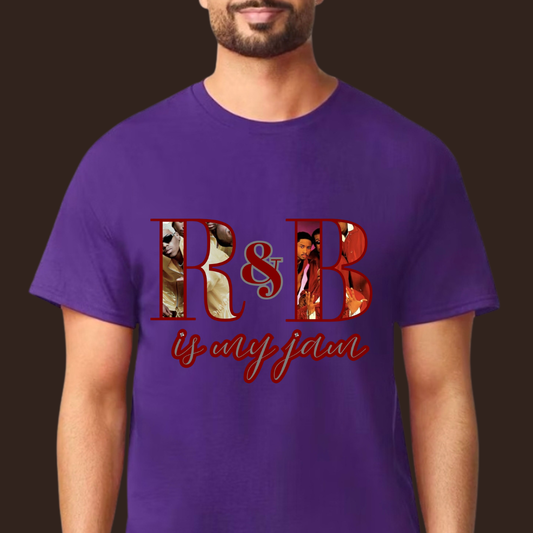 R&B Is My Jam T-Shirt | Vintage Music Lover Graphic Tee