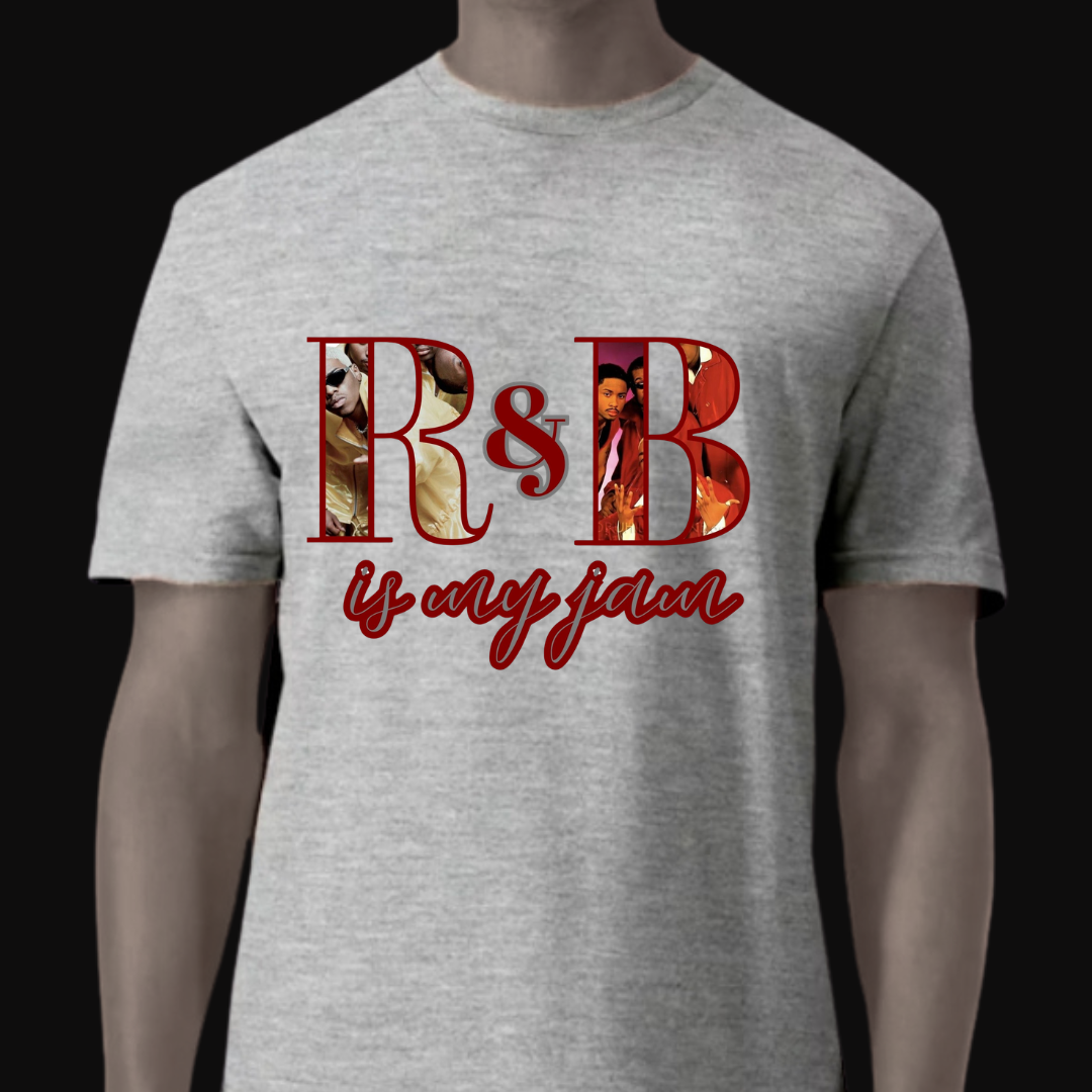 R&B Is My Jam T-Shirt | Vintage Music Lover Graphic Tee