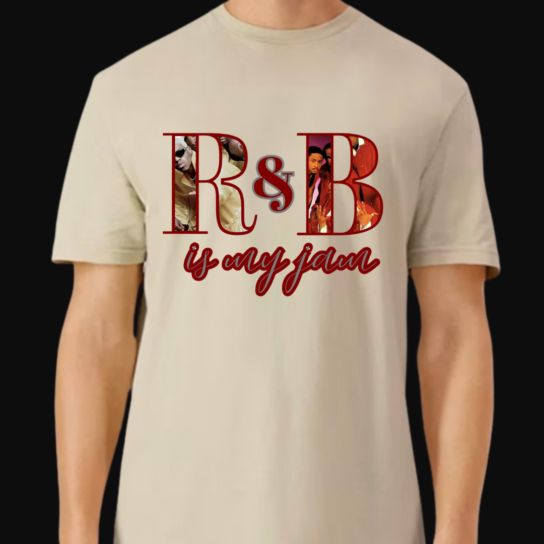 R&B Is My Jam T-Shirt | Vintage Music Lover Graphic Tee