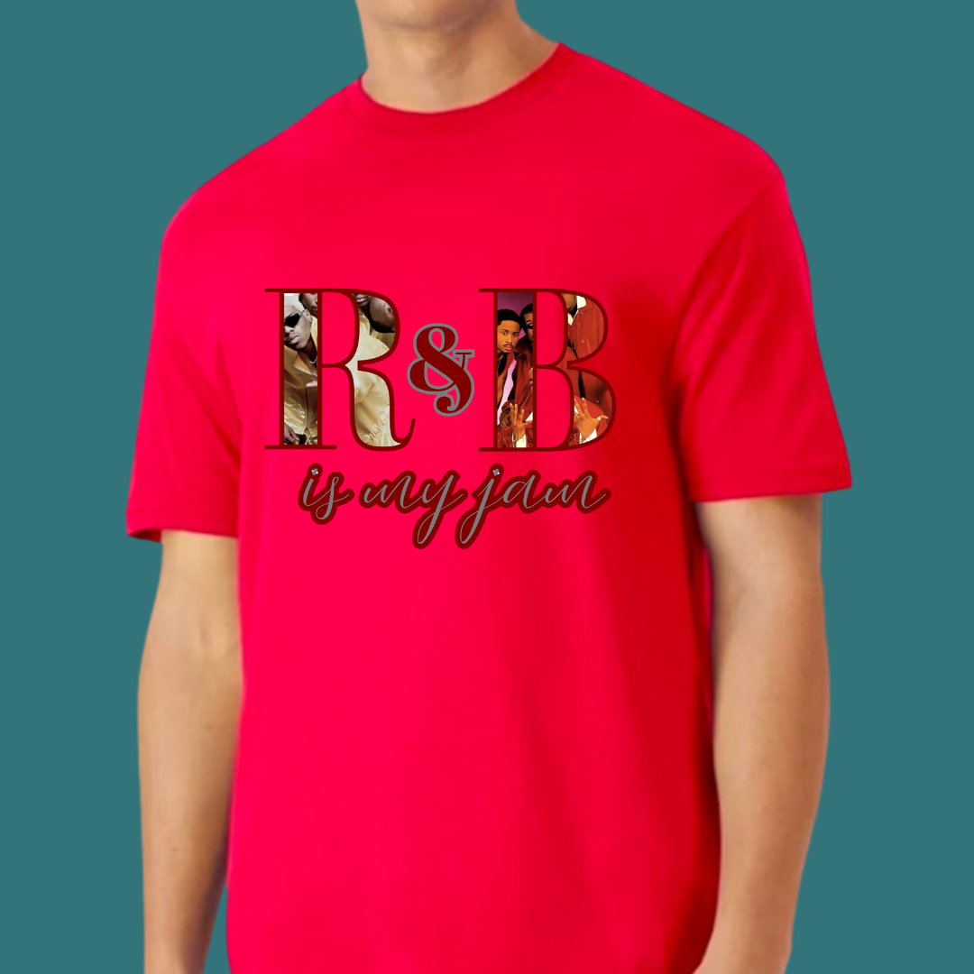 R&B Is My Jam T-Shirt | Vintage Music Lover Graphic Tee