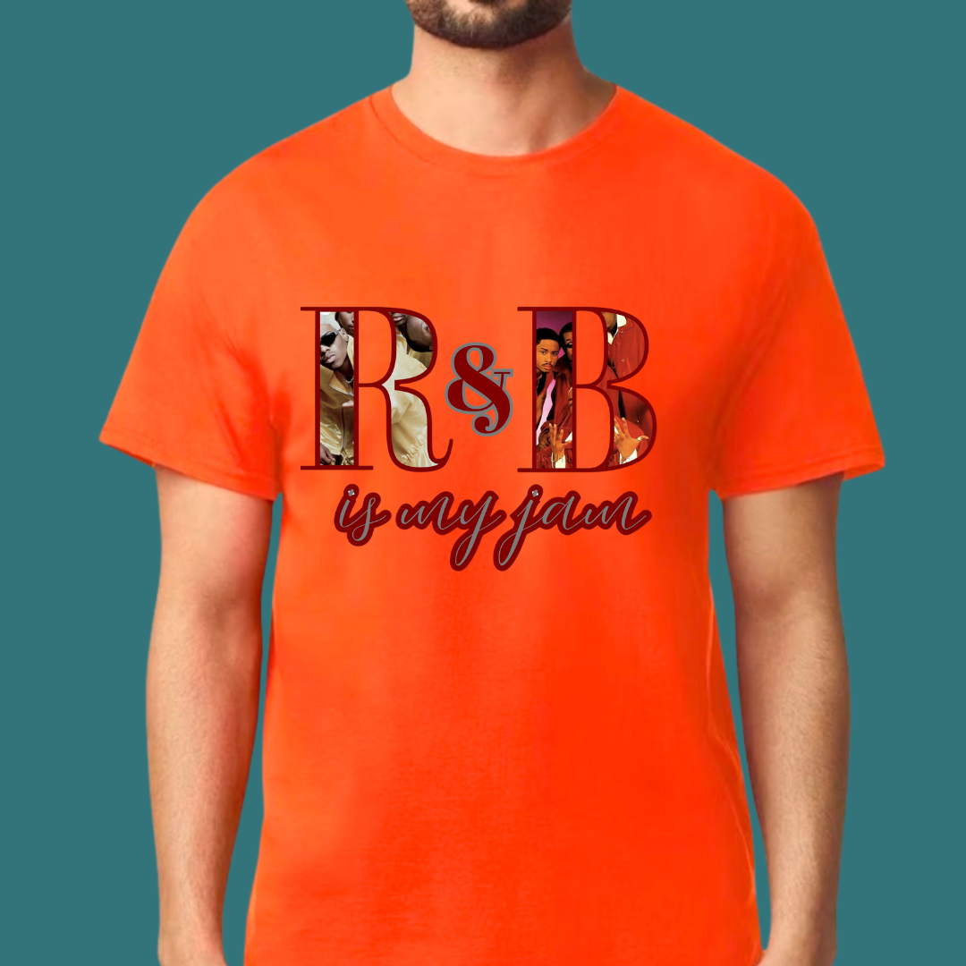 R&B Is My Jam T-Shirt | Vintage Music Lover Graphic Tee