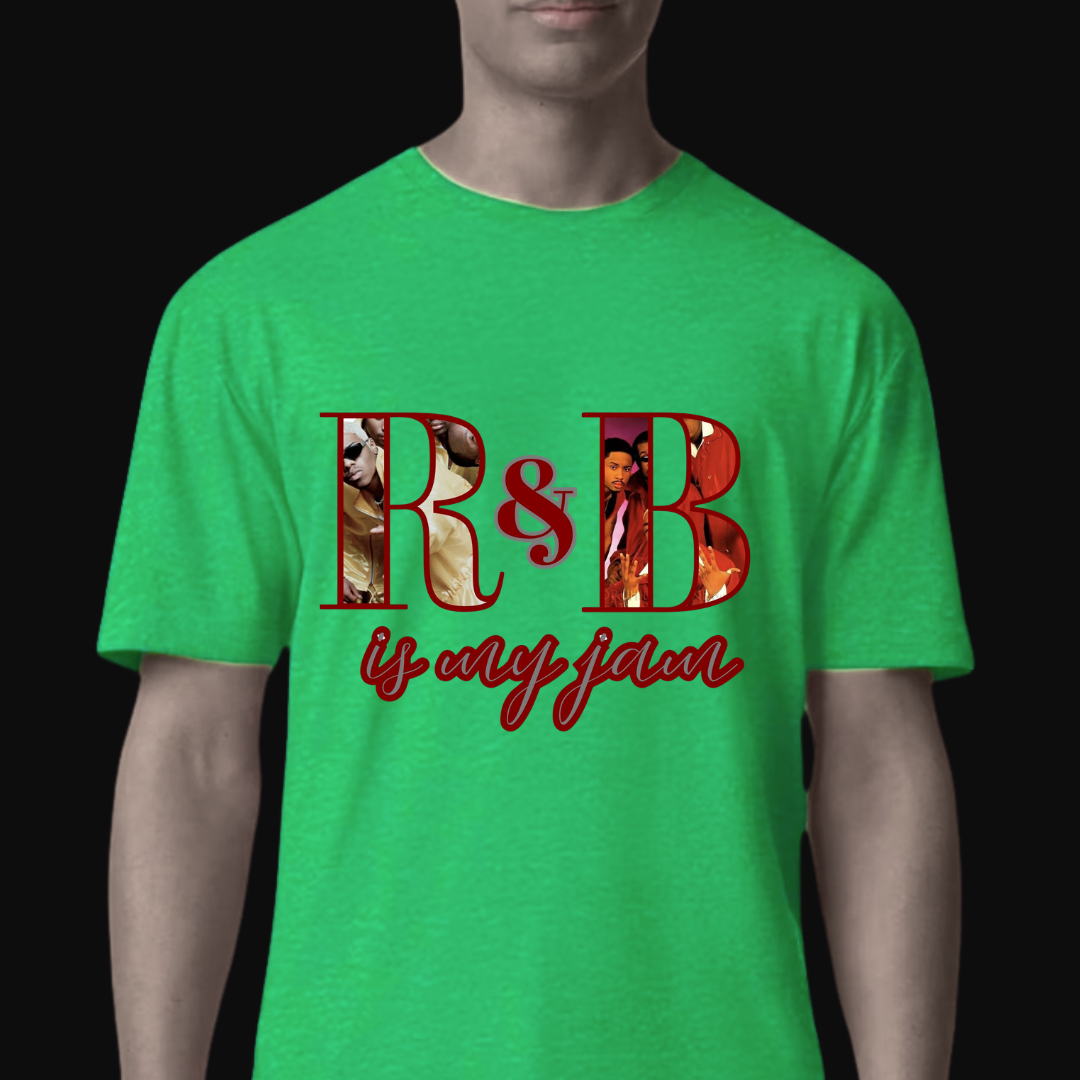 R&B Is My Jam T-Shirt | Vintage Music Lover Graphic Tee