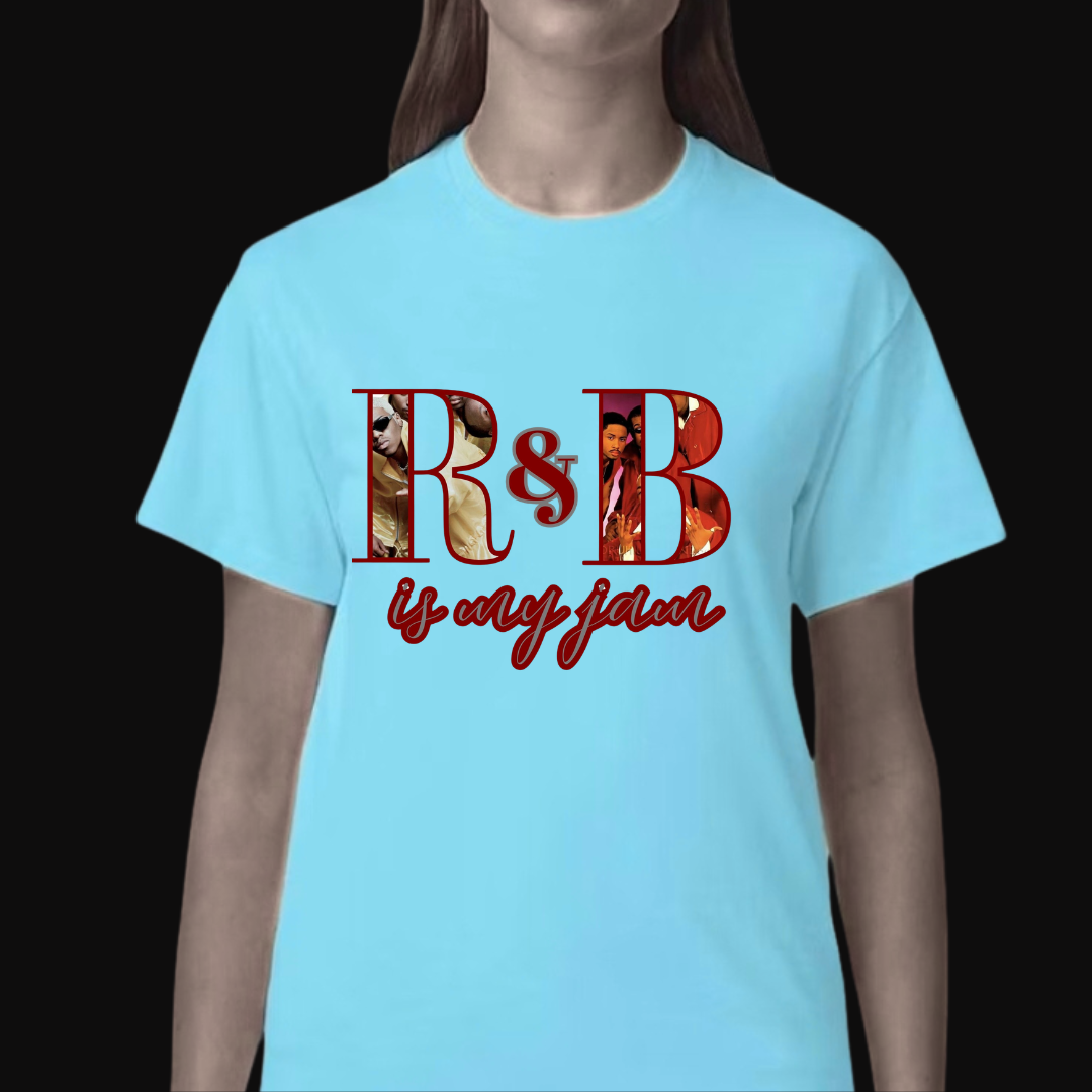 R&B Is My Jam T-Shirt | Vintage Music Lover Graphic Tee