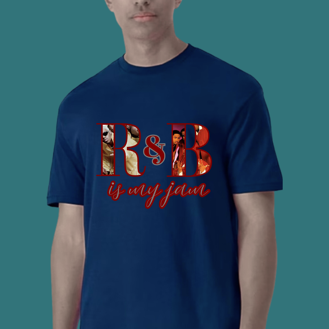 R&B Is My Jam T-Shirt | Vintage Music Lover Graphic Tee