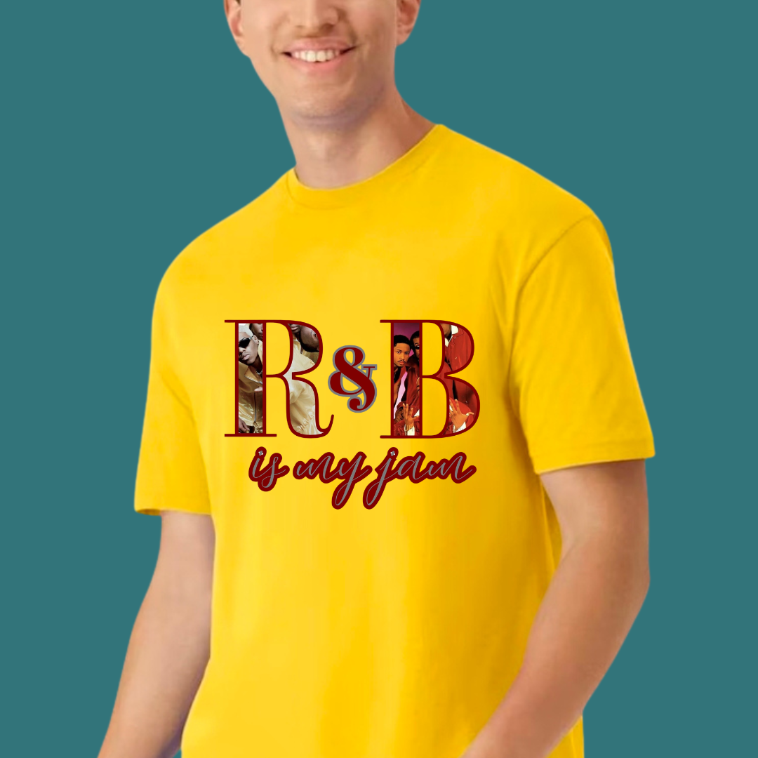 R&B Is My Jam T-Shirt | Vintage Music Lover Graphic Tee