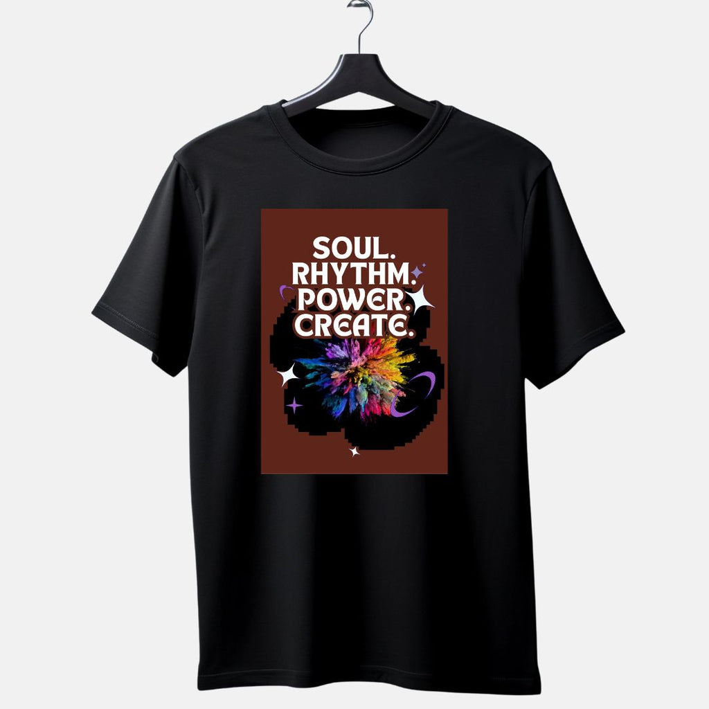 Soul Rhythm Power Create – Unisex Short Sleeve Tee