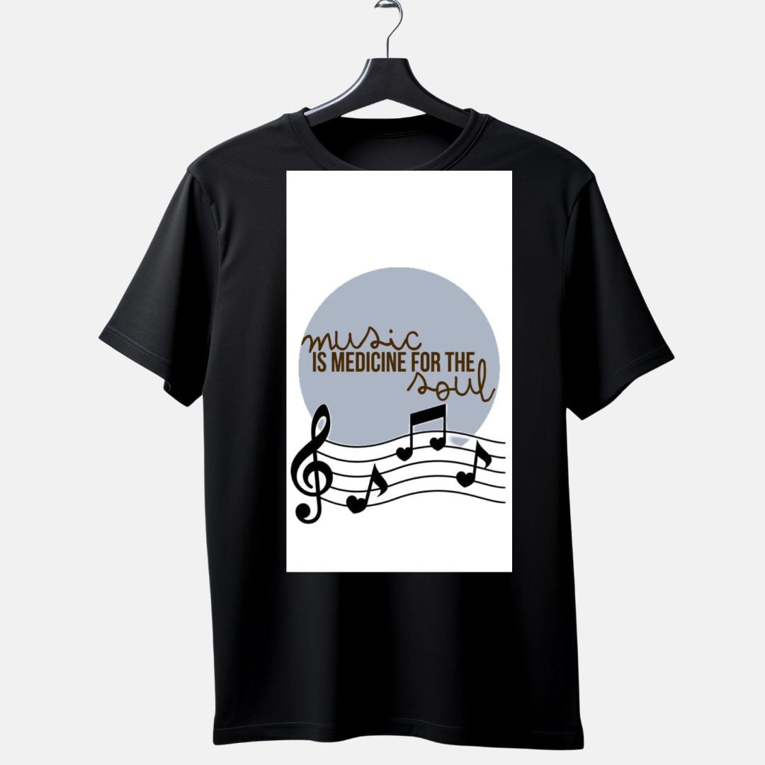 Music Is Medicine for the Soul – Unisex Short Sleeve T-Shirt