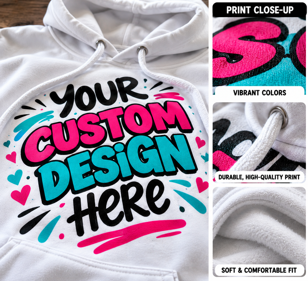 Customizable Hoodie – Your Style, Your Statement