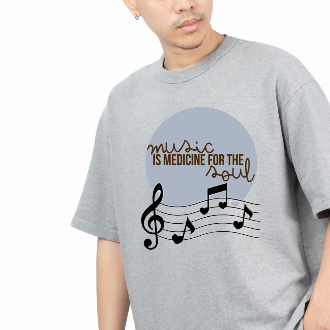 Music Is Medicine for the Soul – Unisex Short Sleeve T-Shirt