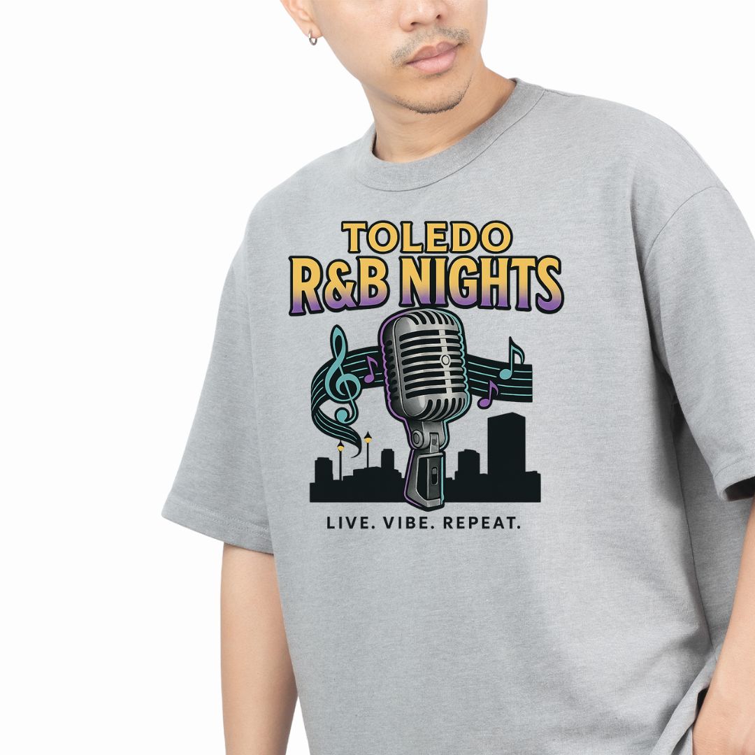 Toledo R&B Nights T-Shirt – Live. Vibe. Repeat.