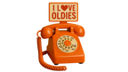 "I ❤️ Oldies” Retro Phone T-Shirt