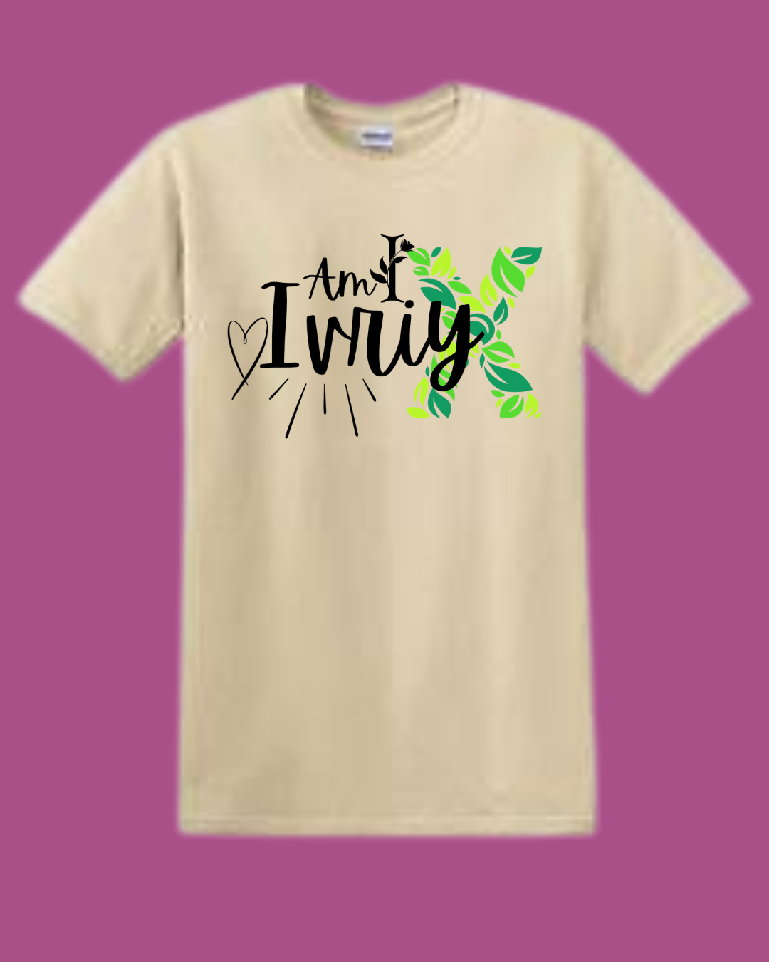 I Am Ivriy T-Shirt Wear Your Truth Cultural Identity