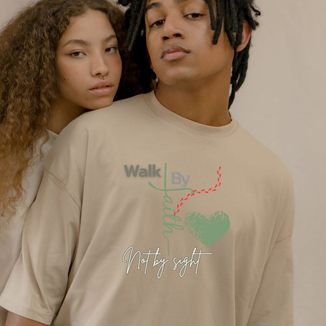 Walk By Faith , Not By Sight T-shirt 2