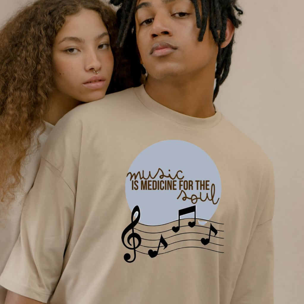 Music Is Medicine for the Soul – Unisex Short Sleeve T-Shirt