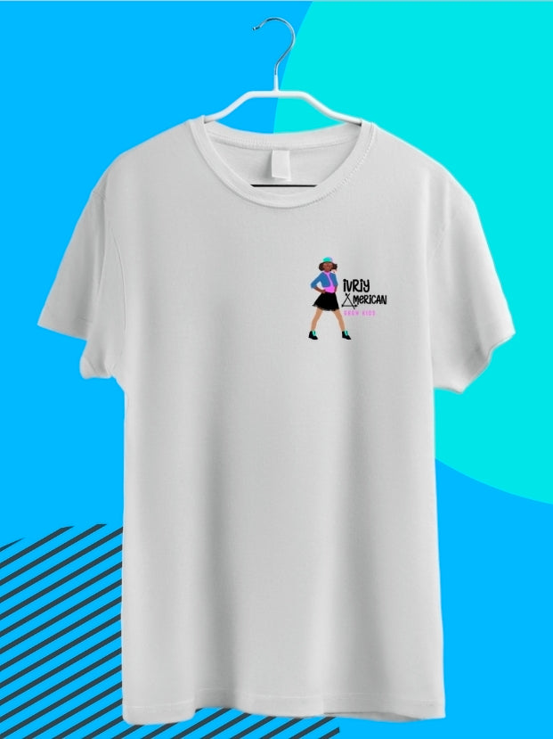 Ivriy American™ Right-Side Logo Short Sleeve T-Shirt (Minimal Edition)