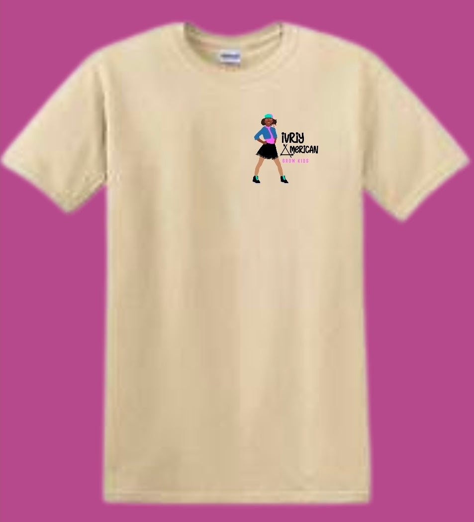 Ivriy American™ Right-Side Logo Short Sleeve T-Shirt (Minimal Edition)