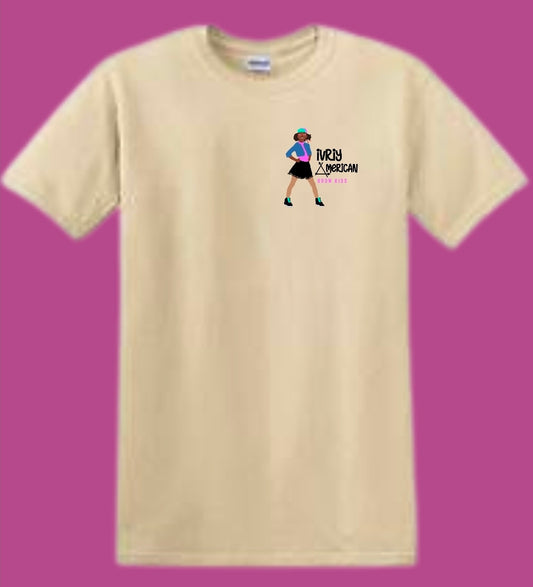 Ivriy American™ Right-Side Logo Short Sleeve T-Shirt (Minimal Edition)