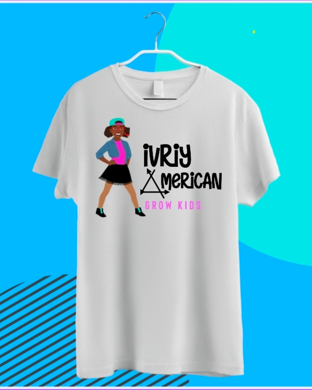 Ivriy American™ Front Logo Short Sleeve T-Shirt