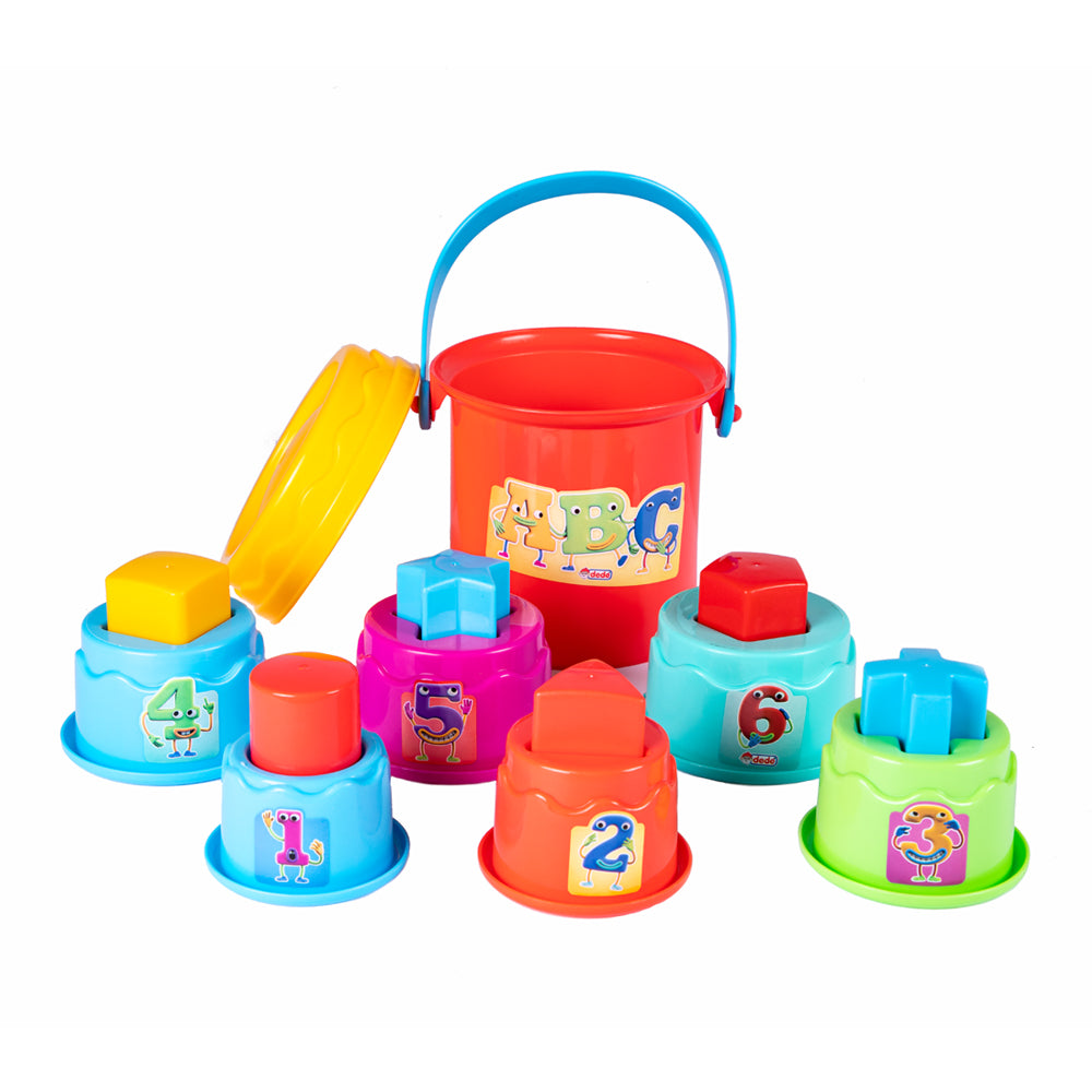 Dede Happy Towers Educational Toy Set , Educational, Colorful, 12