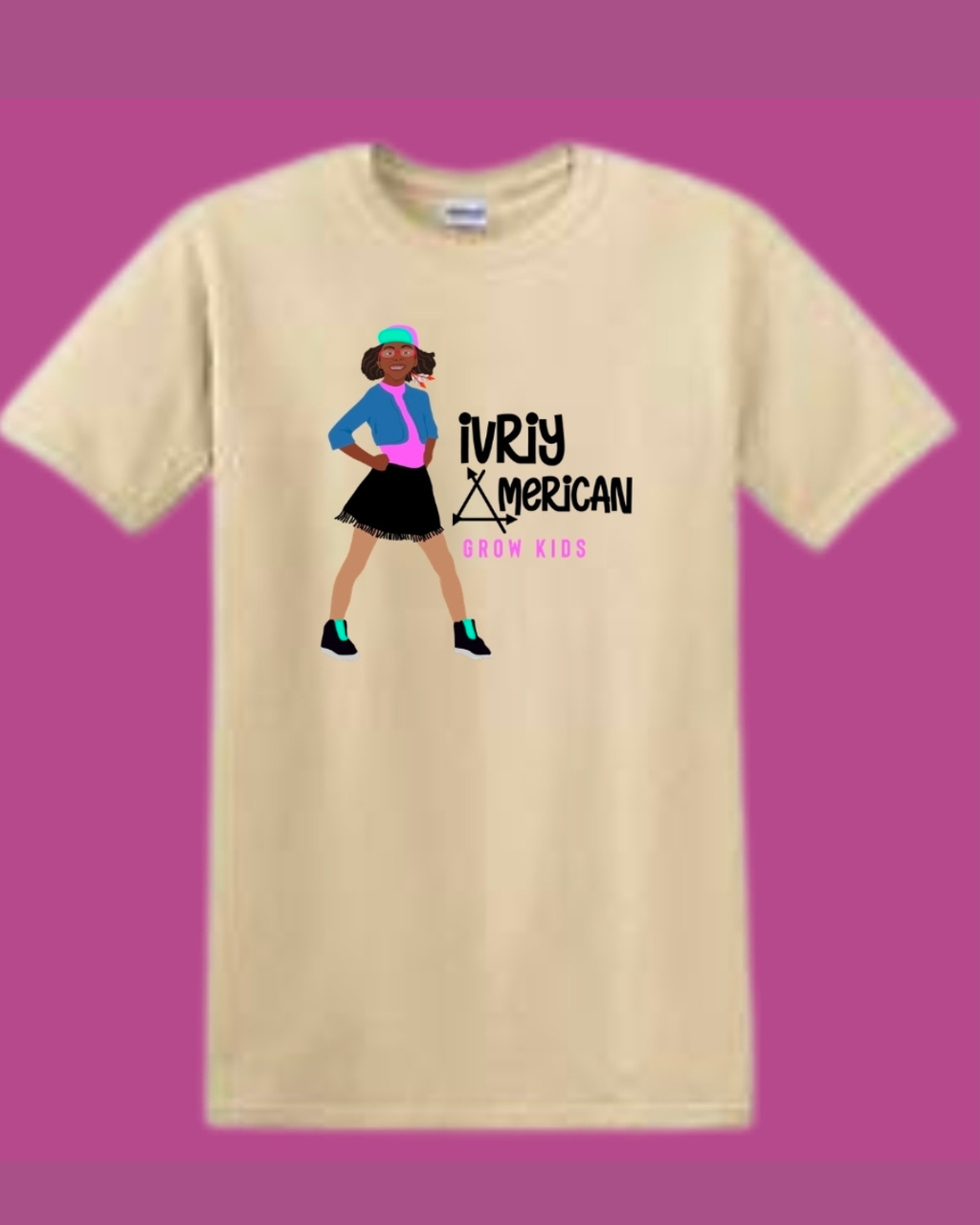 Ivriy American™ Front Logo Short Sleeve T-Shirt