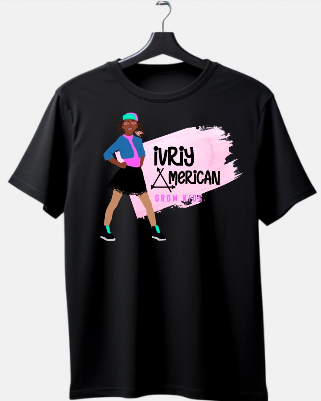 Ivriy American™ Front Logo Short Sleeve T-Shirt