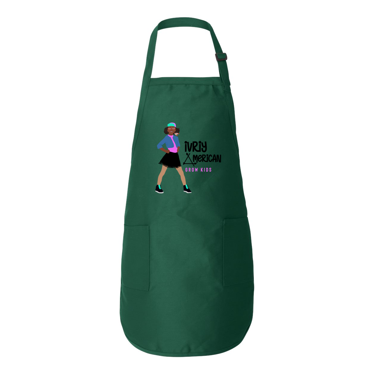 Full-Length Apron with Pockets