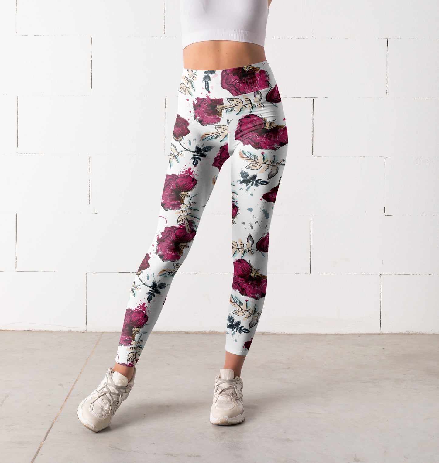 Floral leggings, Capris and Shorts