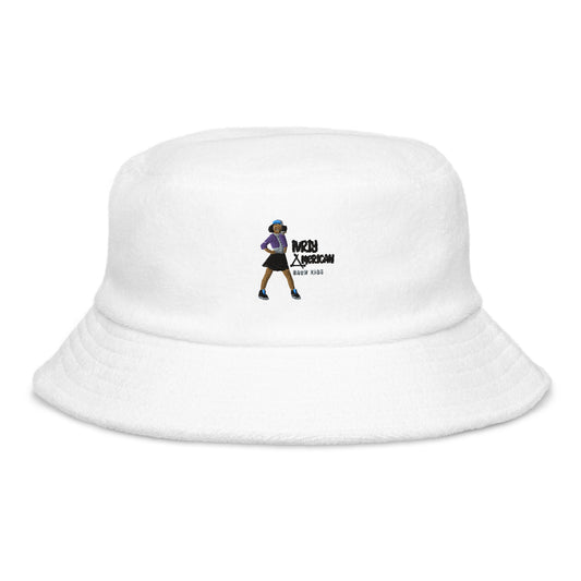 Terry cloth bucket hat