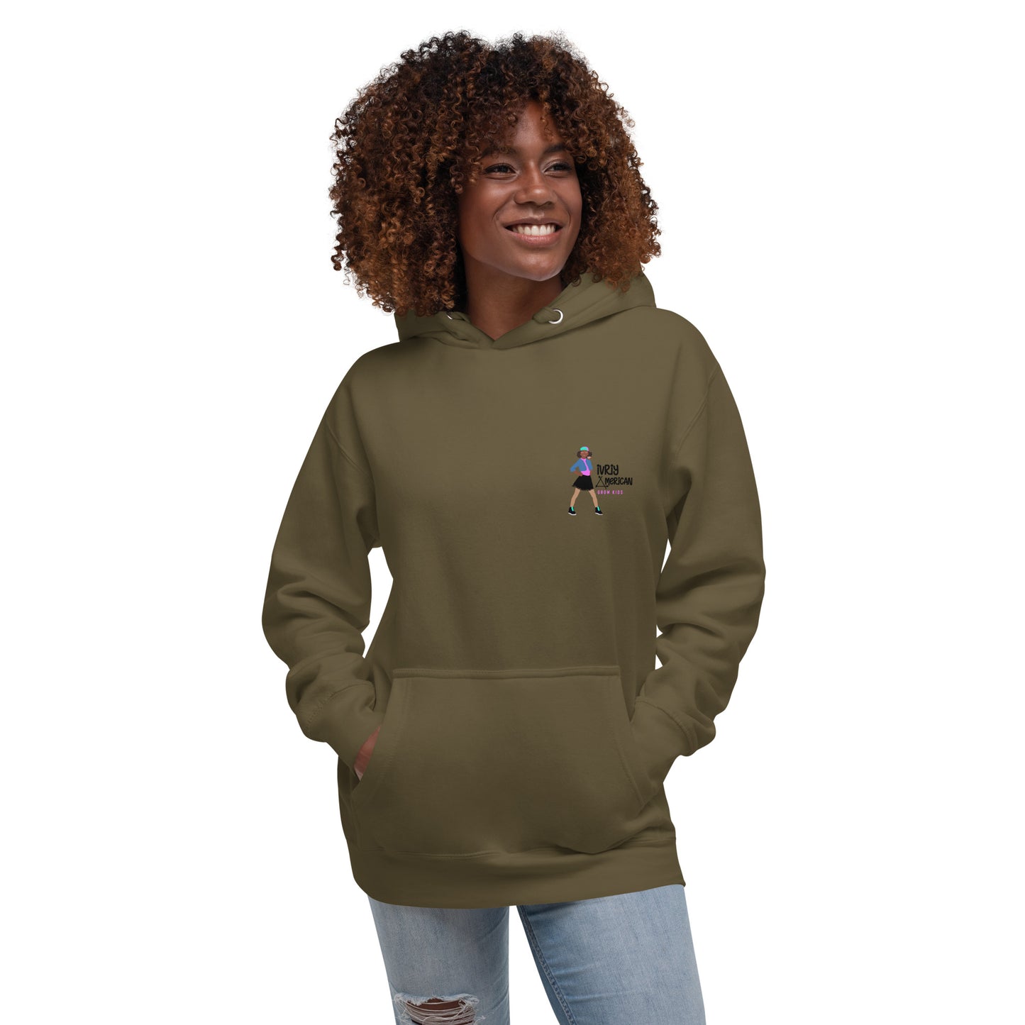 Ivriy American Unisex Hoodie